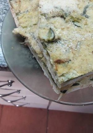 Una foto de Tortilla de zapallitos al horno