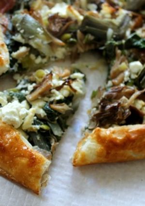 Una foto de Galette de verduras de temporada