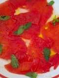 Carpaccio di anguria