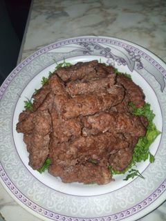 صورة لوصفة كفته اللحم