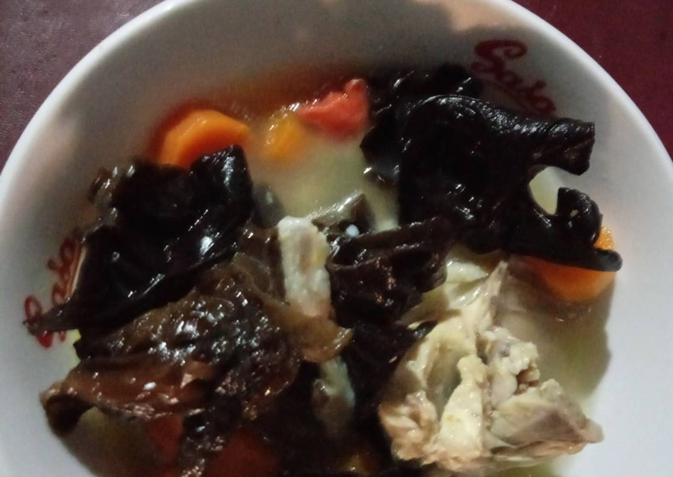 Sop Ayam Jamur