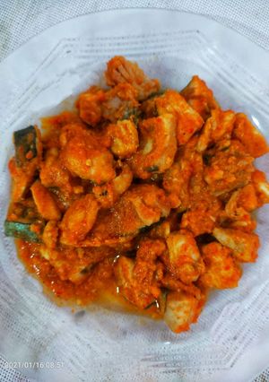 Foto resep Irisan ikan bumbu balado 🌶️🌶️