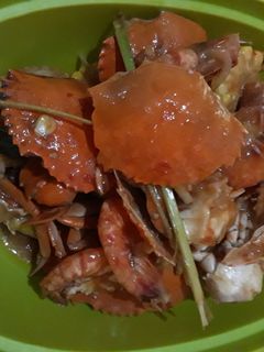 Foto resep Kepiting mix udang saus asam manis