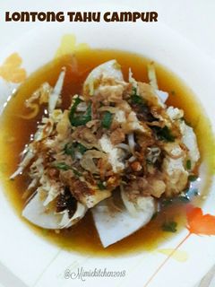 Foto resep Lontong tahu campur