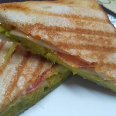 A picture of Masala Toast Sandwich.