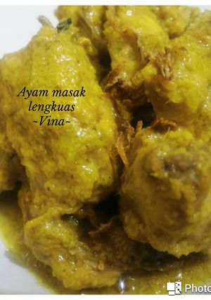 Foto resep Ayam masak lengkuas
