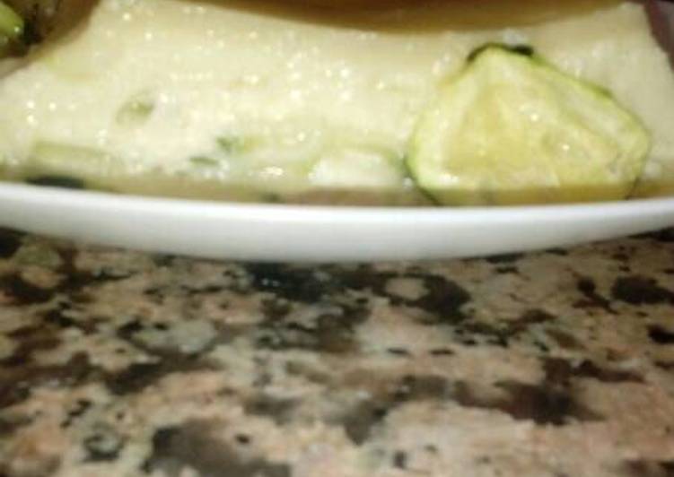 Pastel de calabacín al microondas 😊