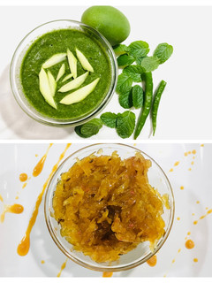 आम और पुदीना की खट्टी मीठी चटनी (Aam aur pudine ki khatti meethi chatni) रेसिपी मुख्य फोटो