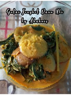 Foto resep Resep Gulai Jengkol Daun Ubi