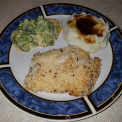A picture of Parmesan Panko chicken breast.