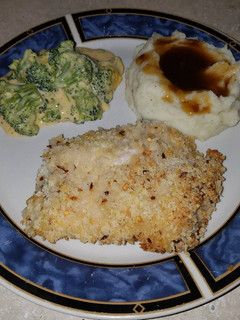 A picture of Parmesan Panko chicken breast.