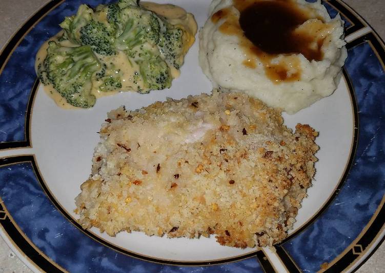 Recipe of Super Quick Homemade Parmesan Panko chicken breast