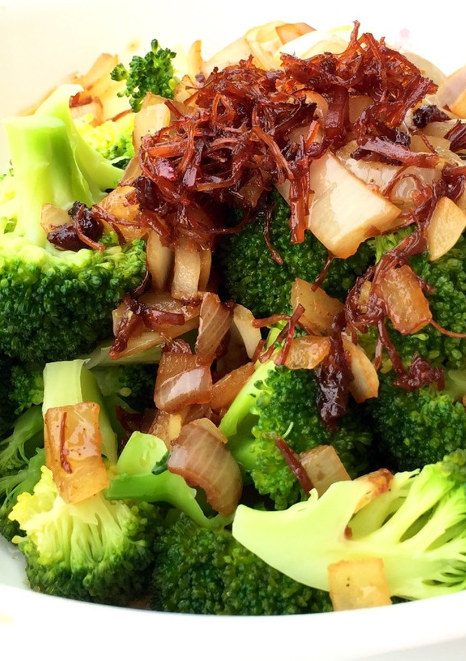 A picture of Broccoli With XO Sauce.