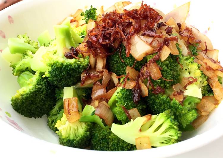 Simple Way to Make Homemade Broccoli With XO Sauce