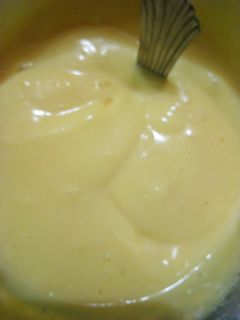 Custard da madara ainihin hoton girkin