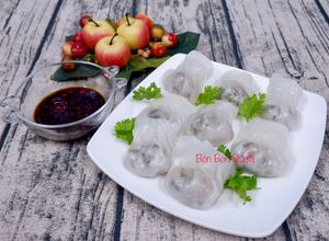 Hình của món Há Cảo Hẹ.