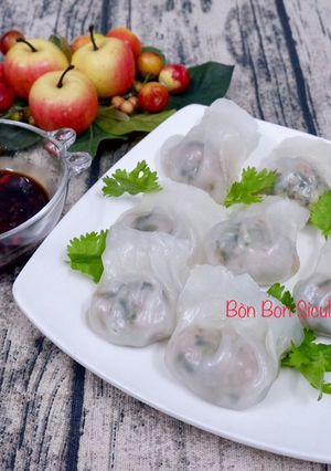 Hình của món Há Cảo Hẹ.