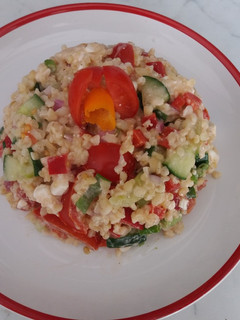Bulgur fresh recept fotója