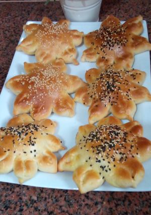 صورة لوصفة فطاير عباد الشمس 🌻🌻