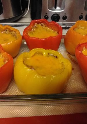 A picture of Stuffed Bell Peppers.