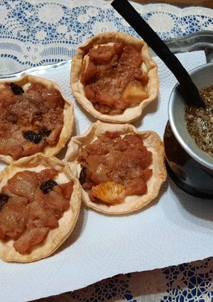 Una foto de Tarteletas con compota de frutas