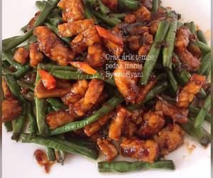 Resep Terbaik Orak arik tempe pedas manis Praktis Enak