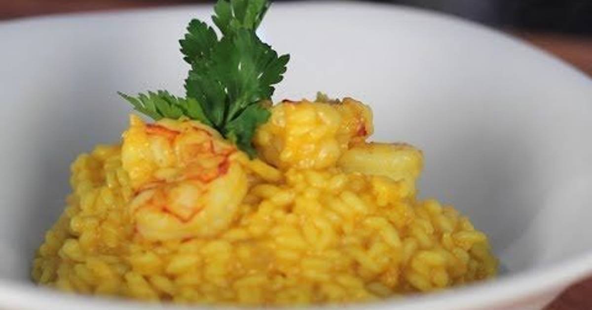 Risotto de camarones 32 recetas caseras Cookpad