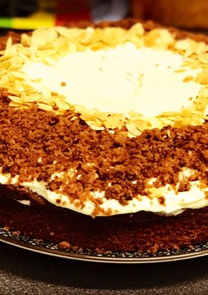 Foto principal de Tarta brown velvet 🎂 sin lactosa