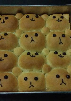 Foto resep Roti Sobek Beruang (Eggless) Lembut