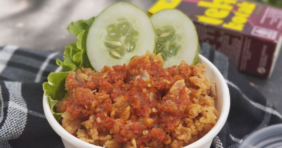 Rice Bowl Ayam Geprek