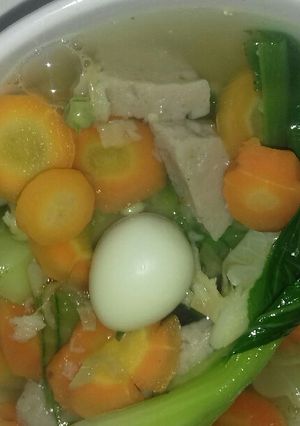 Foto resep Sayur sop warna warni