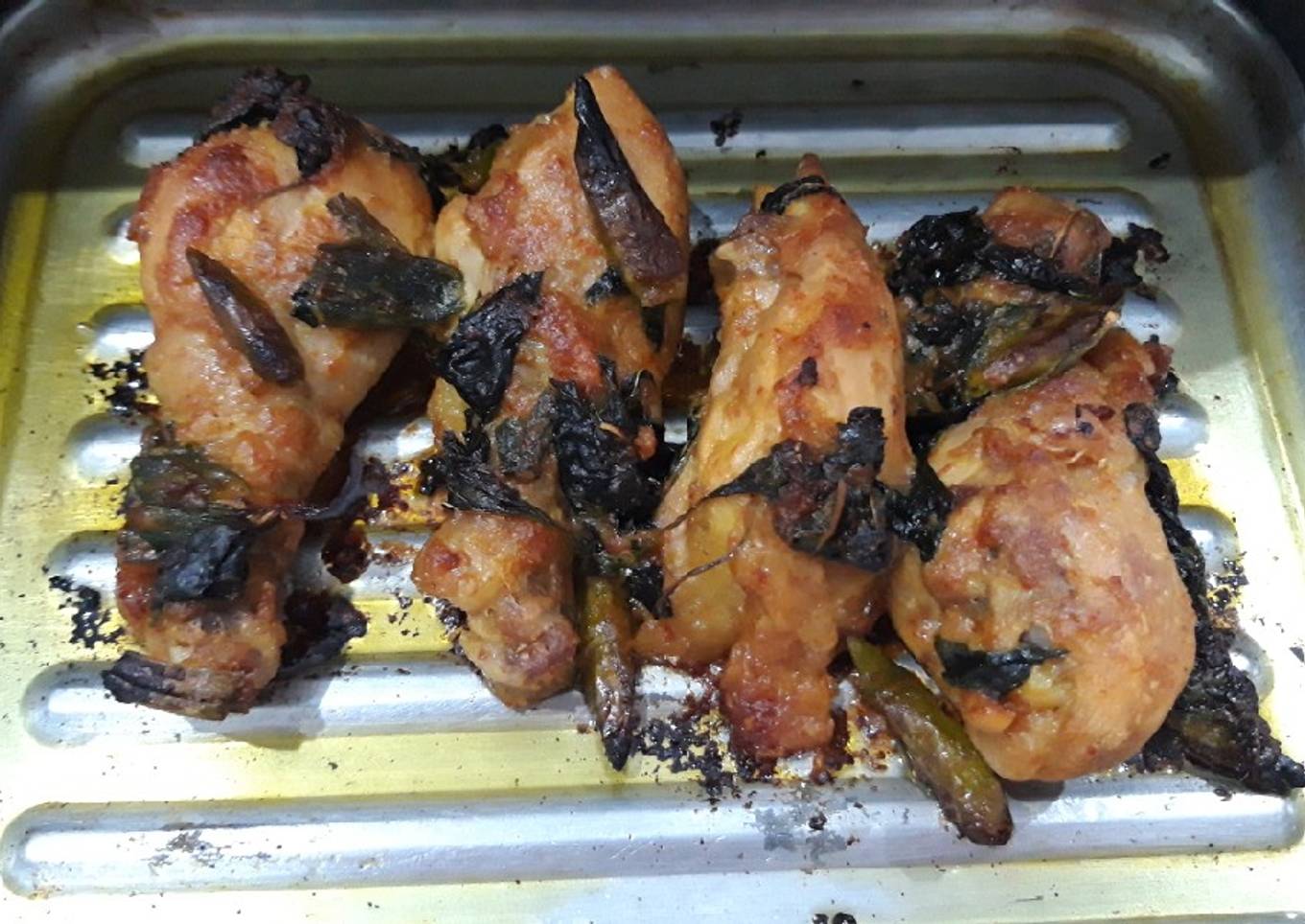 Ayam woku panggang
