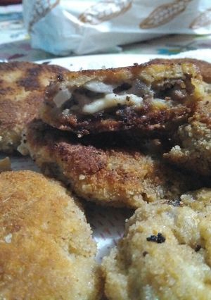 Una foto de Filetes rusos rellenos de queso
