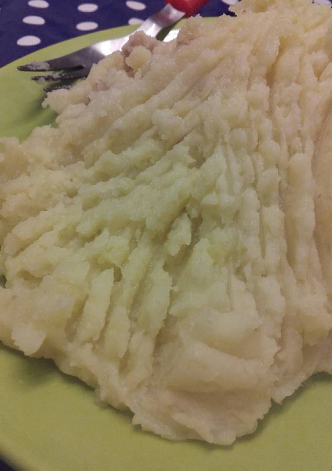 Una foto de Puré de patatas