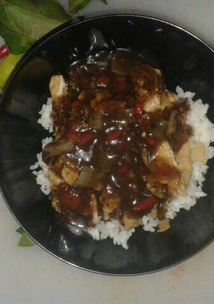 Foto resep Chicken black pepper