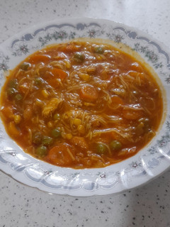 عکسی از دستور سوپ ورمیشل