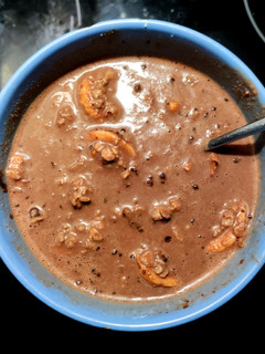 Una foto de Porridge de chocolate