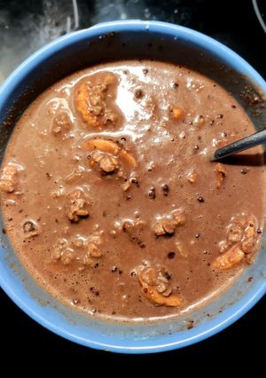 Una foto de Porridge de chocolate