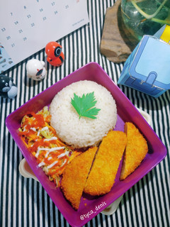 Foto resep Tahu Katsu dgn Salad (ide bekal simpel)