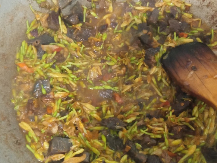 Resep Tumis Bunga Pepaya dan Paru Sapi, Sempurna