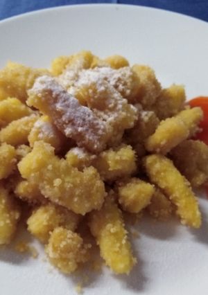 Túrós nudli recept fotója