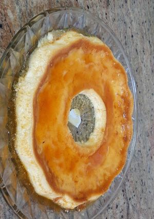صورة لوصفة كريم كراميل بالجبن