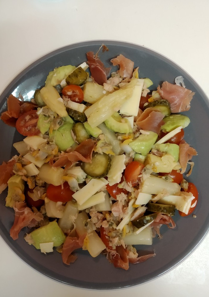 Una foto de Ensalada mixta