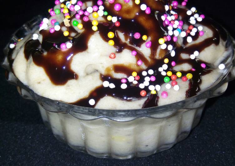 Easiest Way to Make Super Quick Homemade Chocolaty Banana Pudding | Easy Recipe For Kids