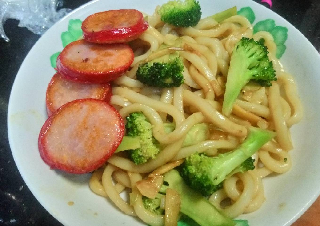 Fried udon