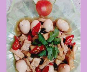 Resep mudah Aneka Tumisan~Tumis Tahu Telur Puyuh Yummy Mantul