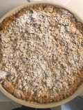Sbriciolata con crema pasticciera e gocce di cioccolato!