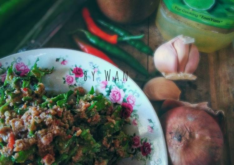 Langkah Langkah Buat Kerabu Kacang Botal Yop yang Lezat