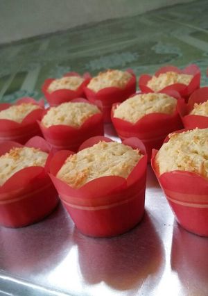 Foto resep Vanilla muffin lembut no mixer