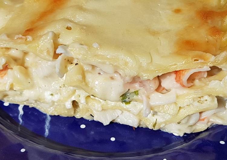 Recipe of Perfect Seafood Lasagna